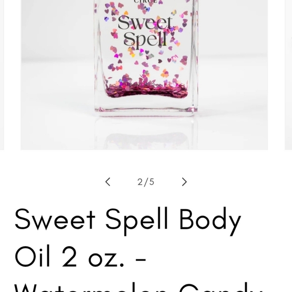 Circe boutique Sweet Spell body oil! - Picture 3 of 3